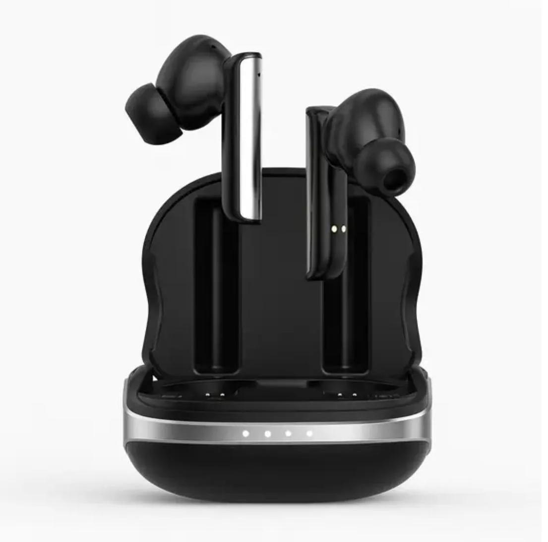 Fone de Ouvido Bluetooth Basike BAFON-226 TWS Intra-Auricular 5.4 com Som Anti-Ruído Preto