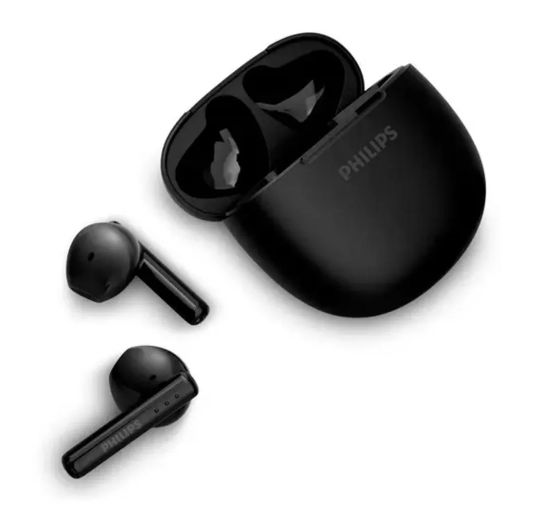 Fone de Ouvido Wireless TWS Philips TAT1139BK Bluetooth Preto