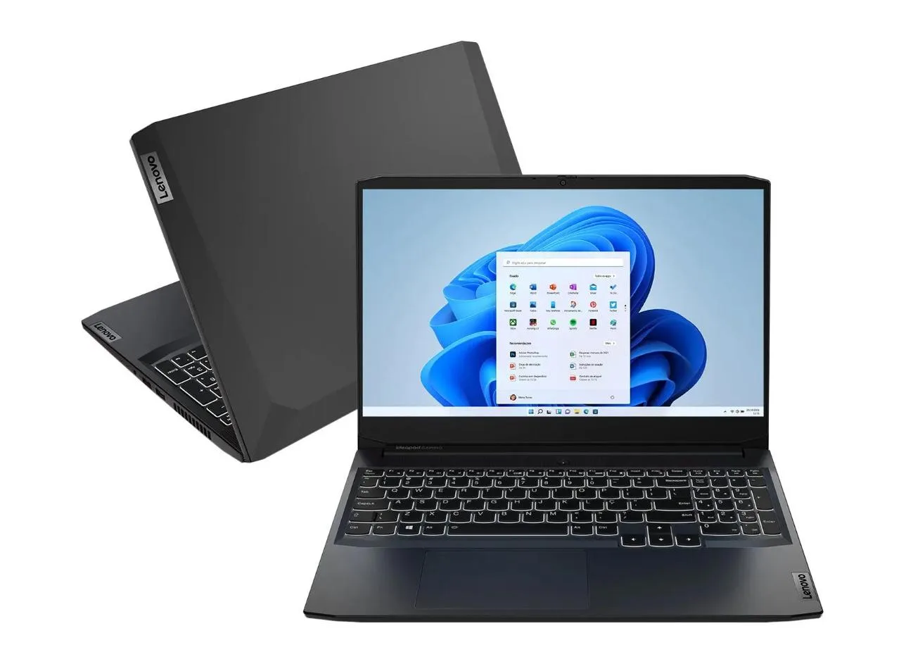 Notebook Gamer Lenovo IdeaPad Gaming 3i AMD Ryzen 7 8GB 256GB SSD 15,5” Full HD NVIDIA GTX 1650