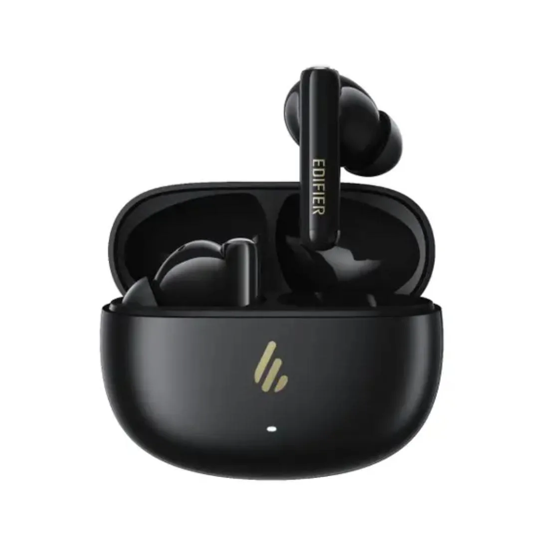 Fone de Ouvido Bluetooth Edifier X5 Pro V25 TWS Preto - Cancelamento de Ruído ANC 48dB, Bluetooth 6.0, 3 Microfones com IA e 48h de Bateria